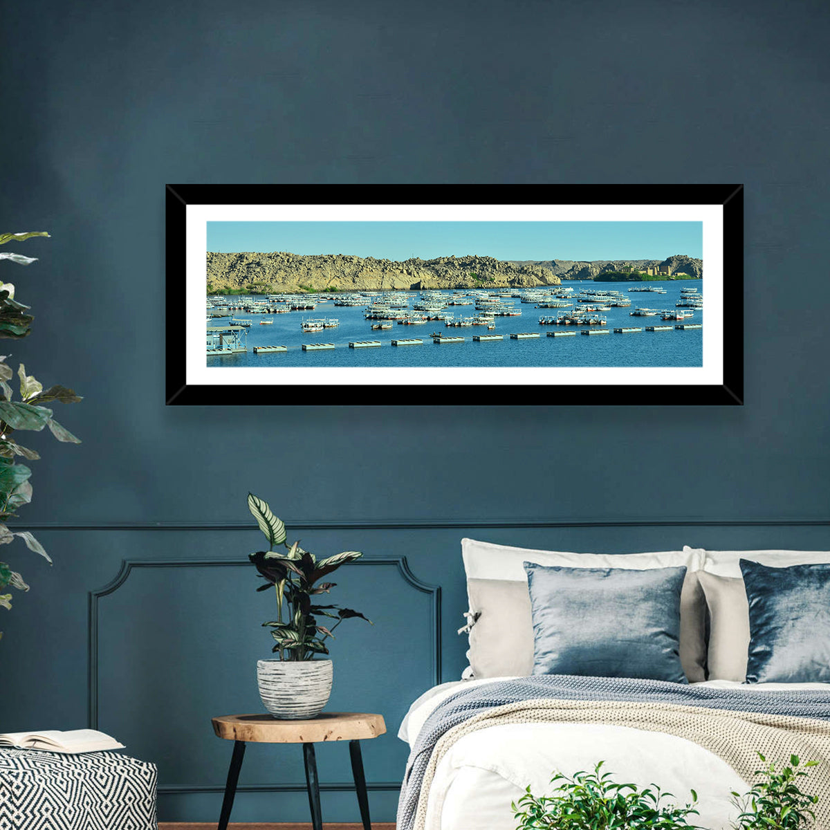 Philae Harbor, Lake Nasser Wall Art