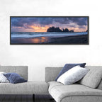 Rialto Beach Sea Stacks at Sunset Wall Art