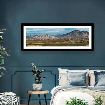 Patchwork Farmland Landscape Wall Art