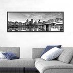 Portland Hawthorne Bridge Skyline Wall Art