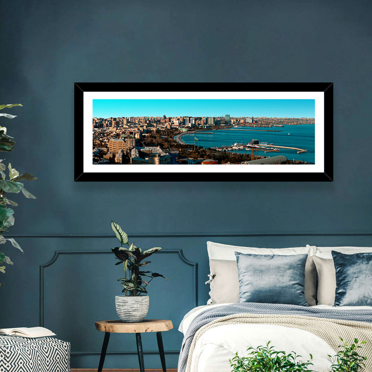 Baku Bay Panorama Wall Art