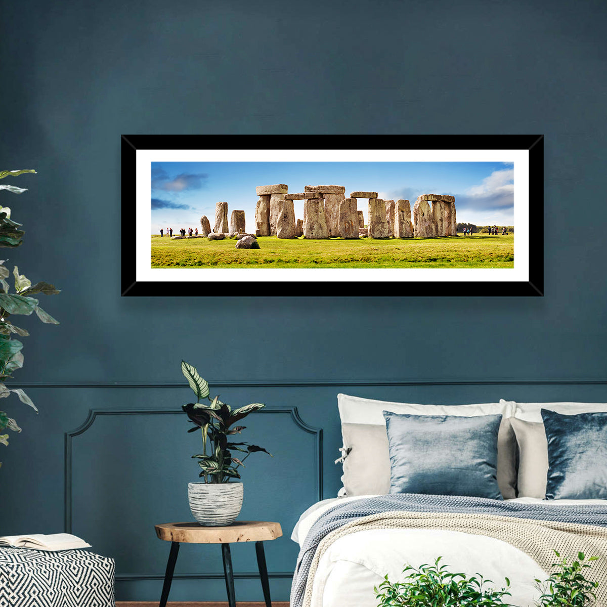 Stonehenge Under Blue Sky Wall Art