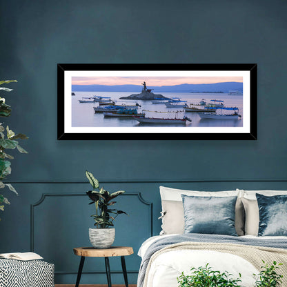 Lake Chapala Islet Sunrise Wall Art
