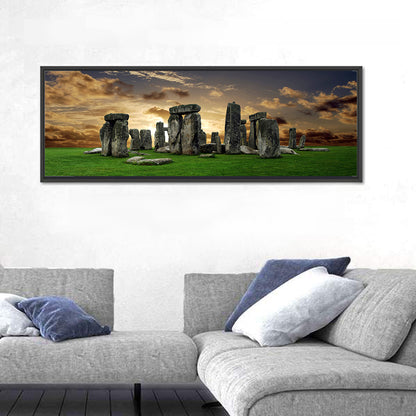 Stonehenge at Sunset Wall Art
