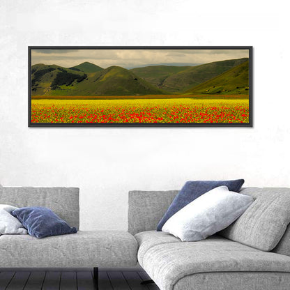 Castelluccio Wildflower Meadow Wall Art