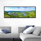 Moselle River at Bernkastel-kues Wall Art