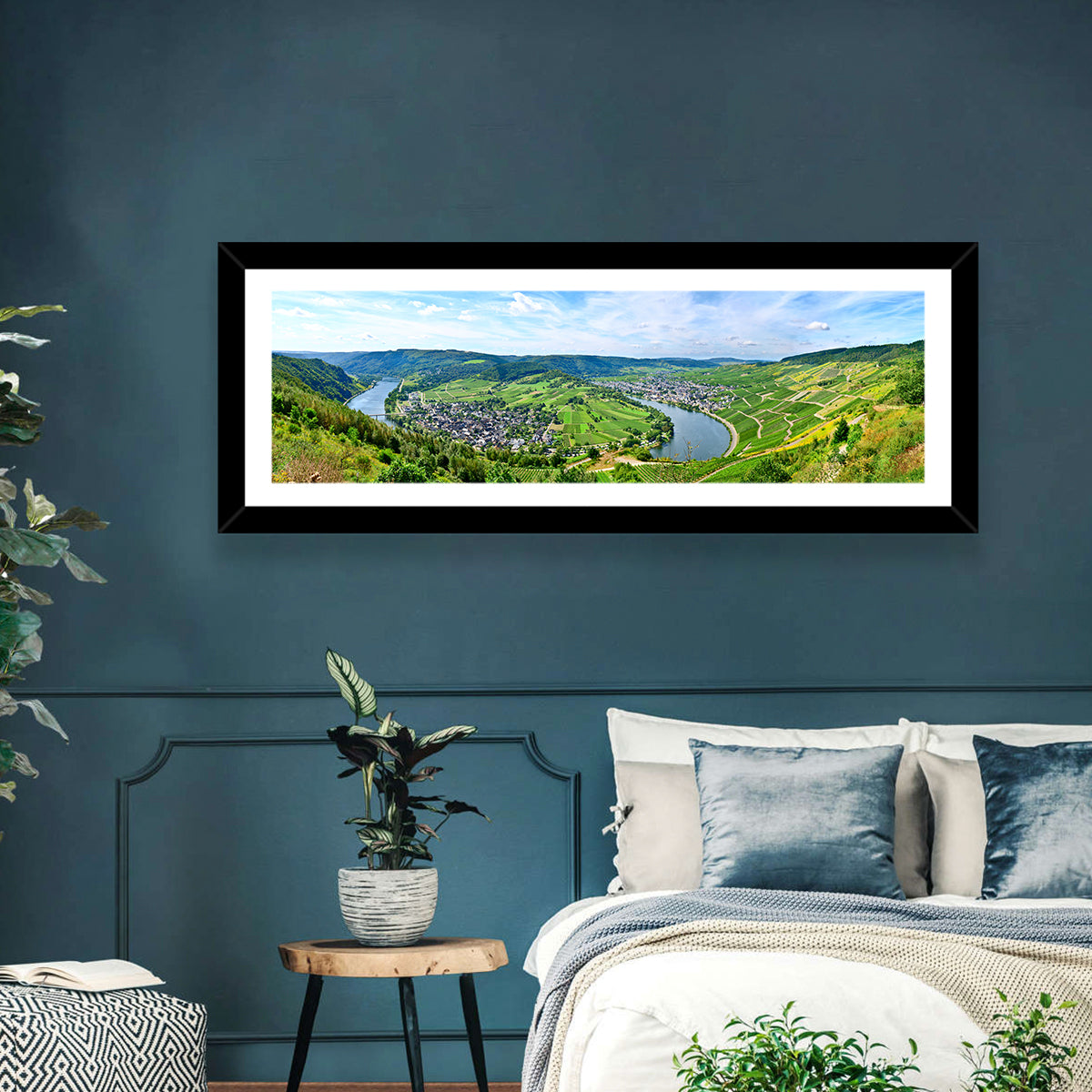 Moselle River at Bernkastel-kues Wall Art