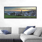 Cork Sunset Skyline Wall Art