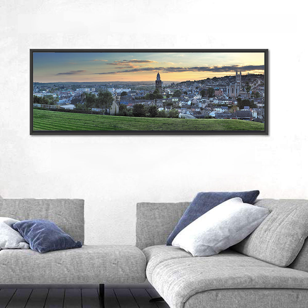 Cork Sunset Skyline Wall Art