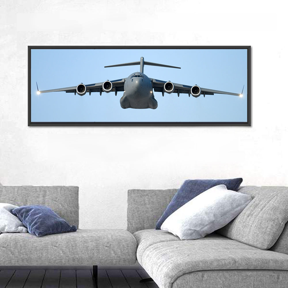 C-130 Military Transport Airplane Wall Art