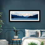 Harrison Lake Morning Clouds Wall Art