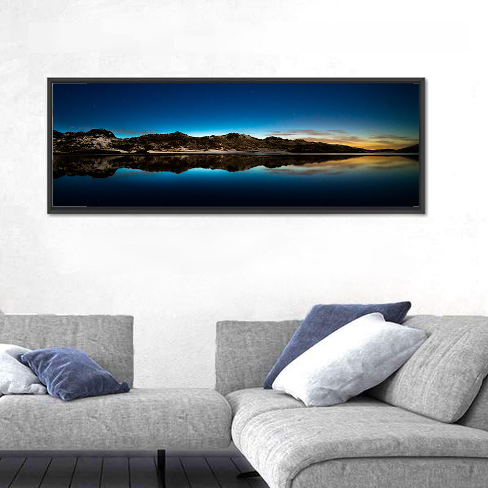 Kleifarvatn Lake at Dusk Wall Art