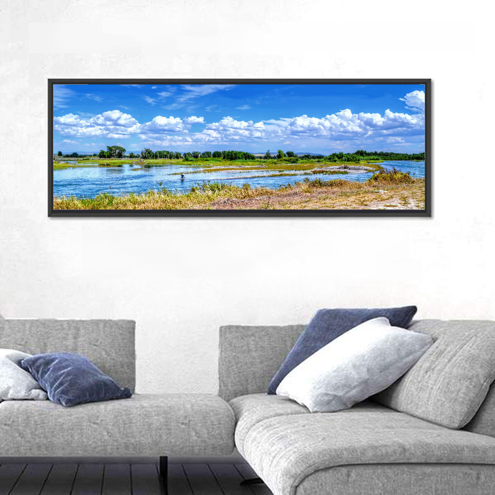 Snake River Fly Fishing, Idaho Wall Art