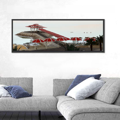 Ein Bokek Dead Sea Boardwalk Wall Art