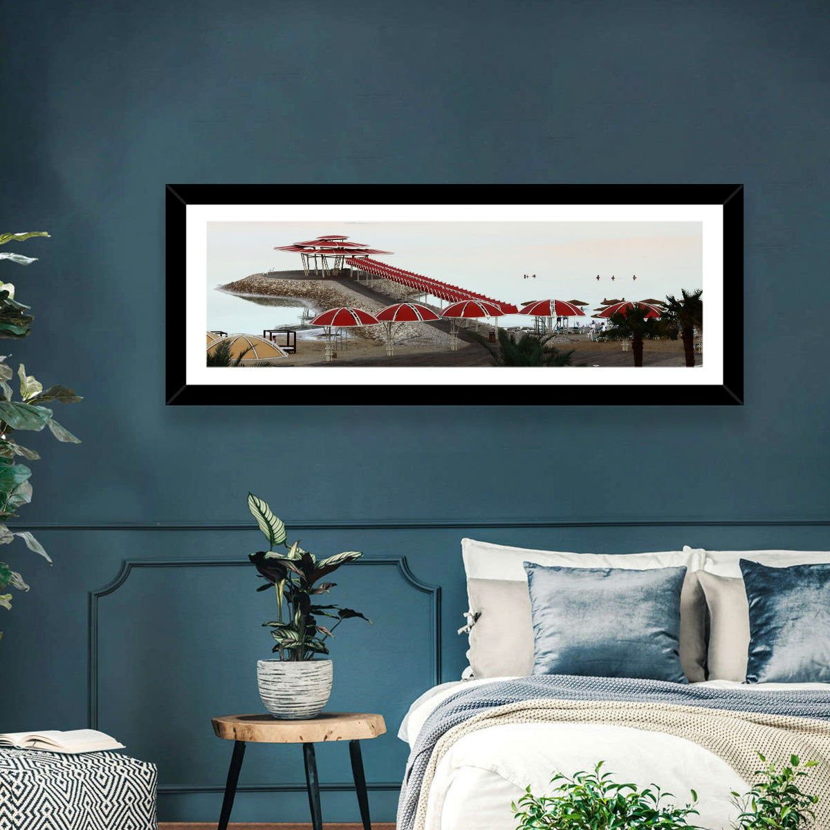 Ein Bokek Dead Sea Boardwalk Wall Art