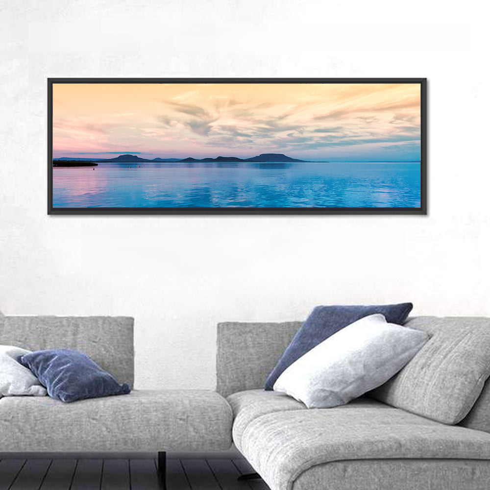 Lake Balaton at Golden Hour Wall Art