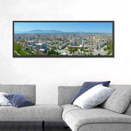 Vlore Coastal Cityscape Wall Art