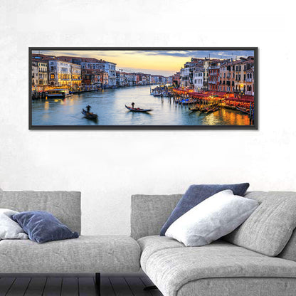 Venice Grand Canal at Twilight Wall Art