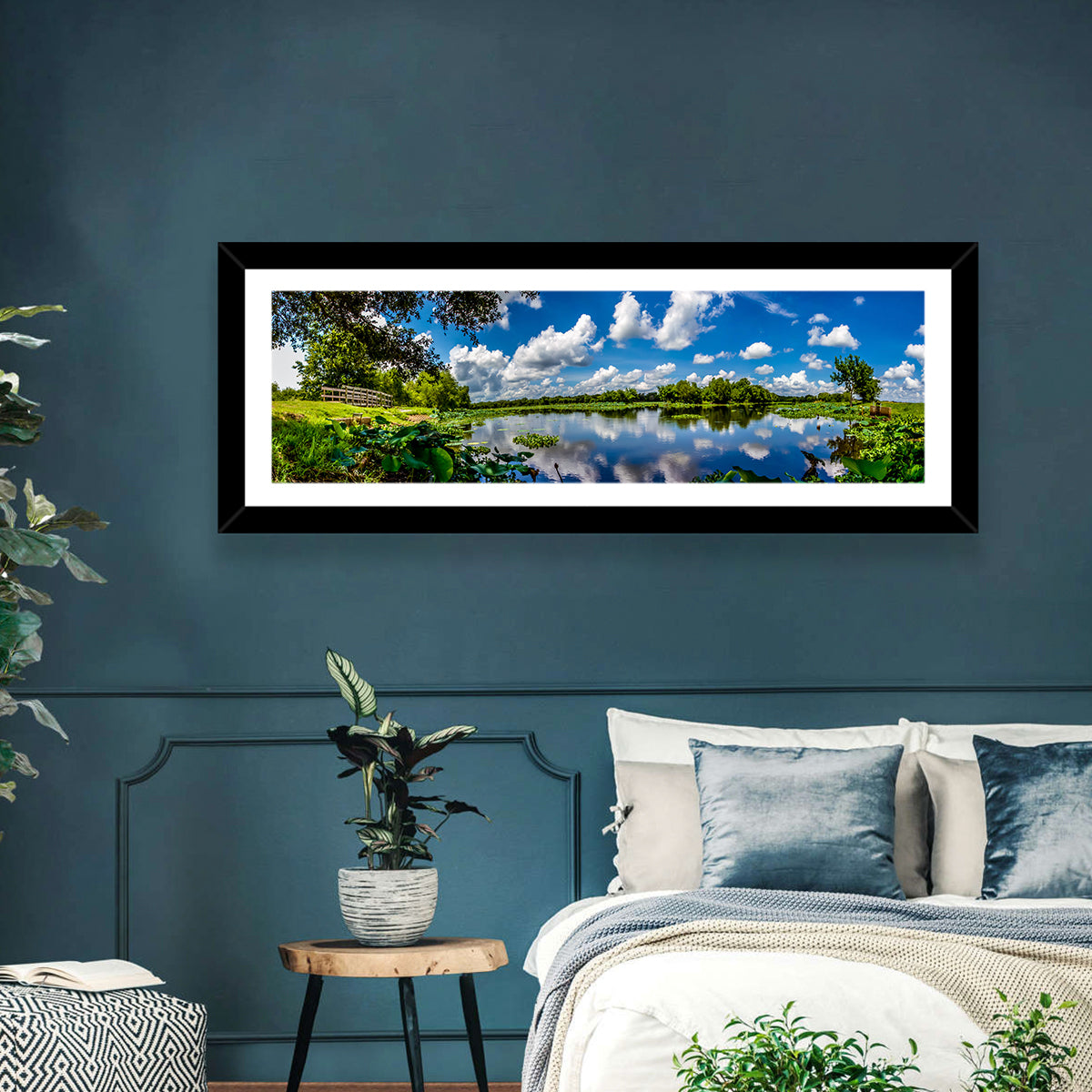 Brazos Bend Lake Reflection Wall Art