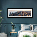Chicago Skyline at Golden Hour Wall Art