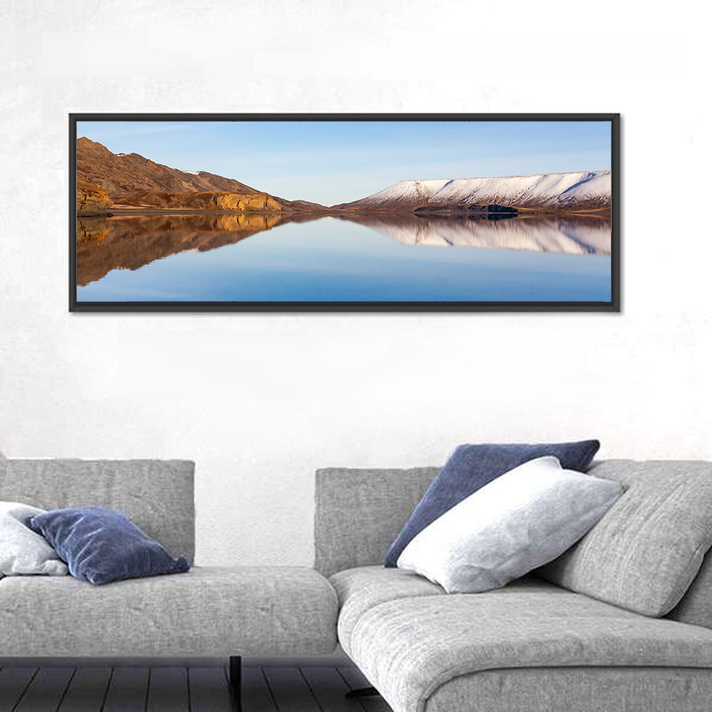 Lake Kleifarvatn Reflection Wall Art