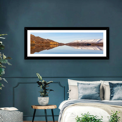 Lake Kleifarvatn Reflection Wall Art