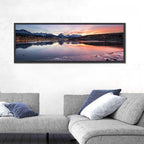 Ushuaia Twilight Reflection Wall Art