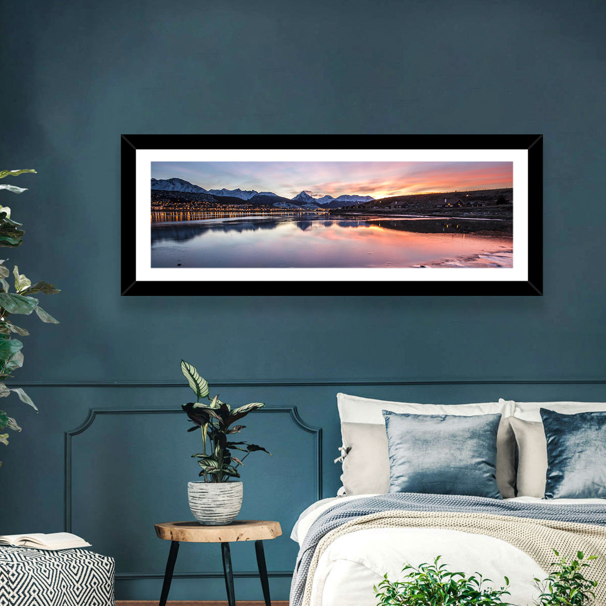 Ushuaia Twilight Reflection Wall Art