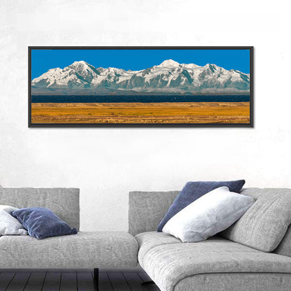 Mountains And Lake Titicaca  Wall Art