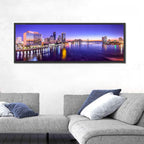 Jacksonville Twilight Skyline Wall Art