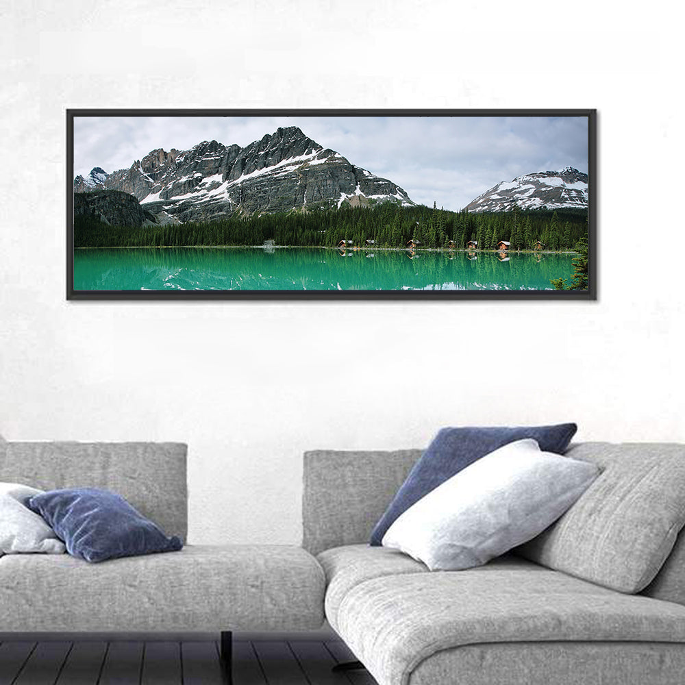 Lake Ohara Turquoise Reflection Wall Art
