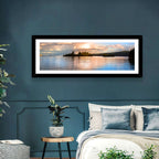 Flathead Lake Golden Hour Wall Art
