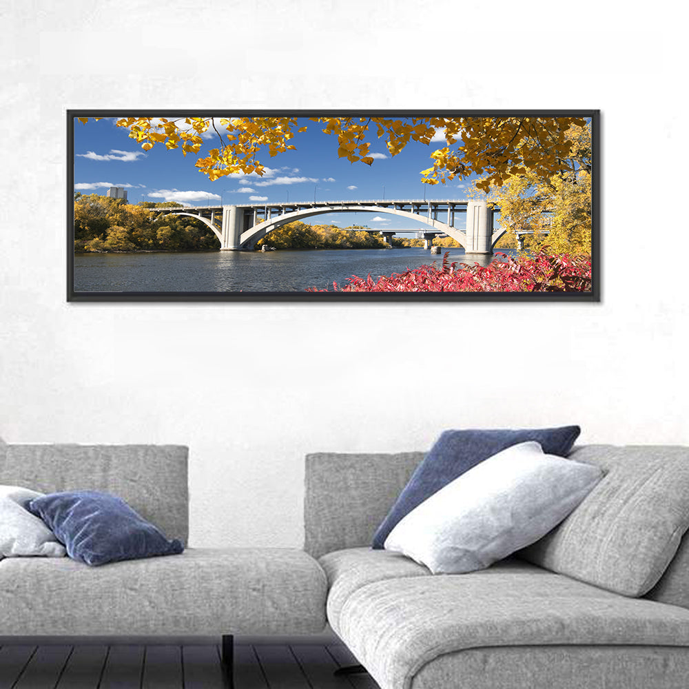 Ford Parkway Bridge Mississippi River Wall Art