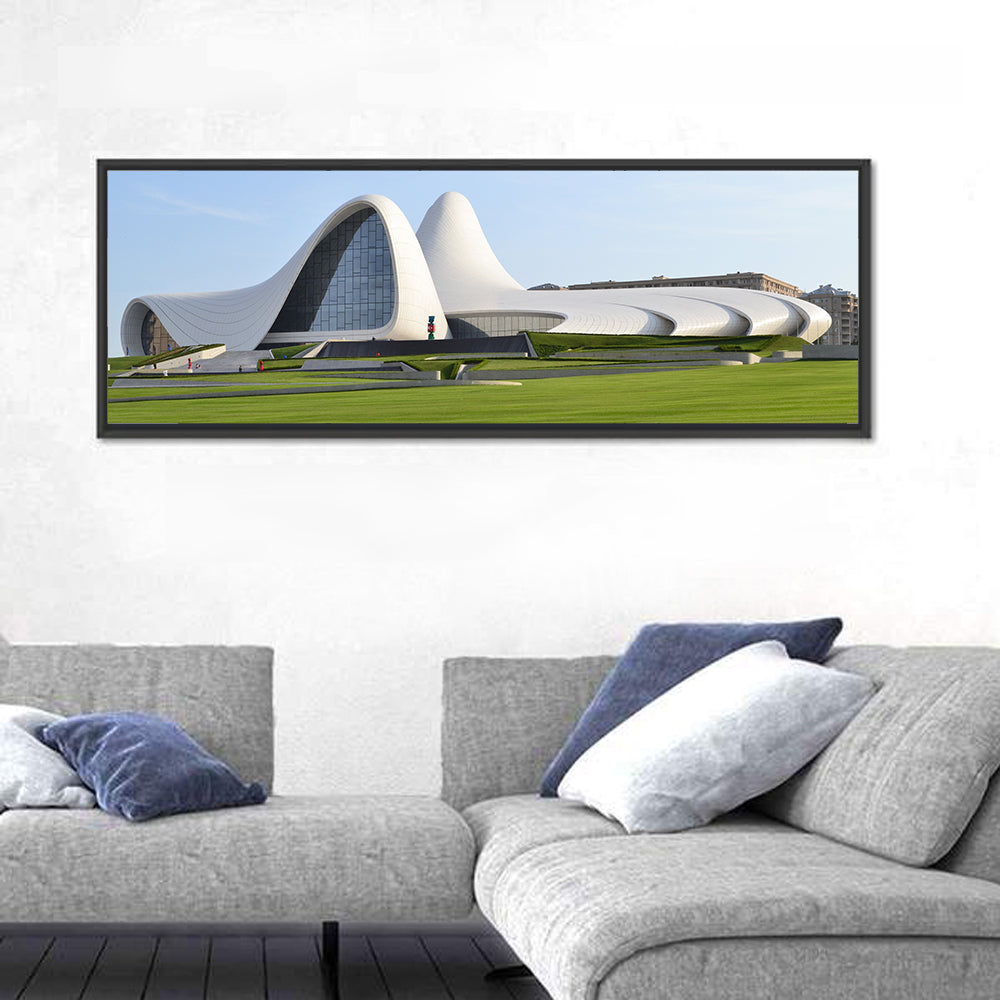 Heydar Aliyev Center, Baku Wall Art in a room, panoramic