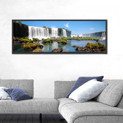 Iguazu River and Falls, Foz Do Iguaçu Wall Art