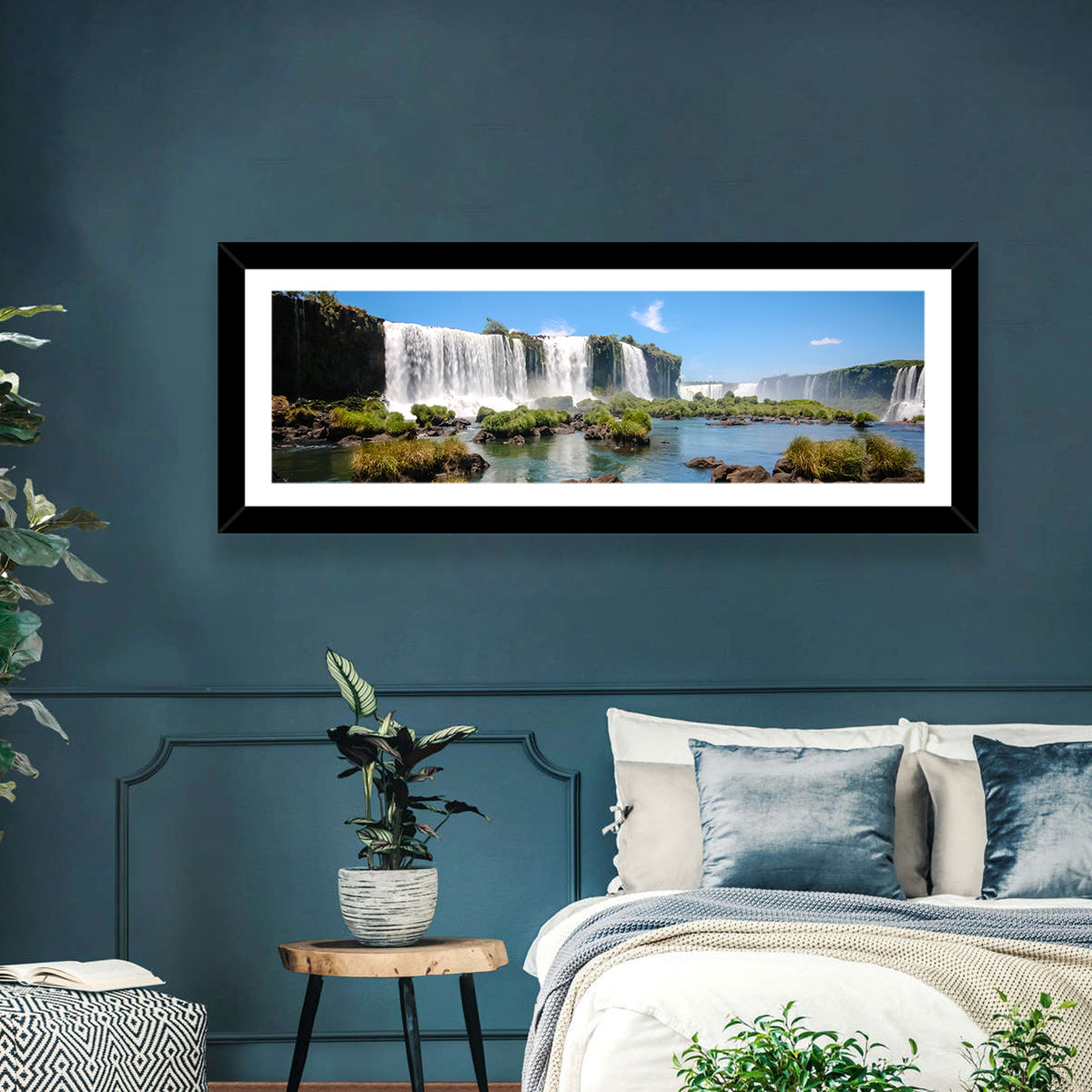 Iguazu River and Falls, Foz Do Iguaçu Wall Art