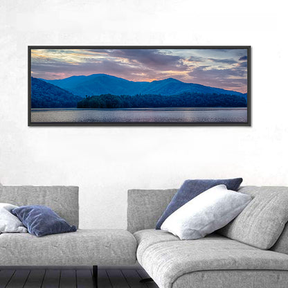 Lake Santeetlah Sunset Glow Wall Art