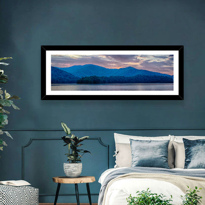 Lake Santeetlah Sunset Glow Wall Art