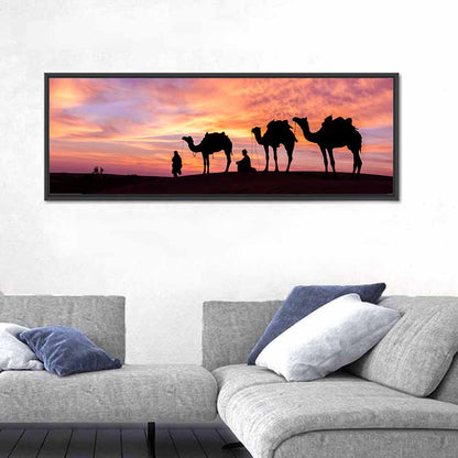 Rajasthan Desert Sunset Wall Art