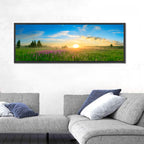 Fireweed Meadow Sunrise Wall Art