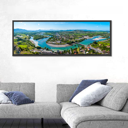 Shkodër River Valley Wall Art