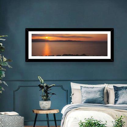 Lake Pepin Golden Sunrise Wall Art