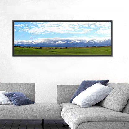 Storm Clouds Over Iowa Fields Wall Art