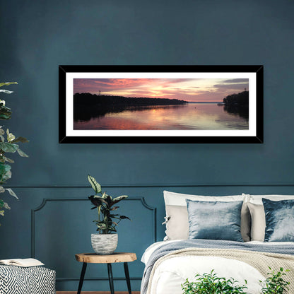 Lake Eufaula Sunset Wall Art