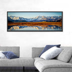Summit Lake Reflection Wall Art