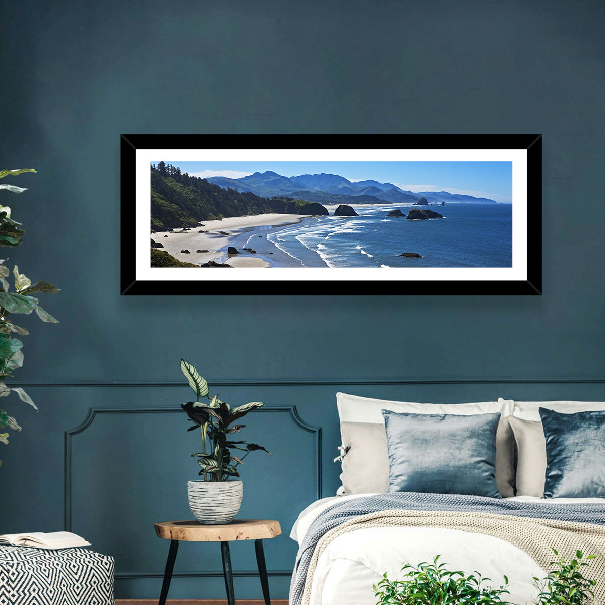 Cannon Beach Morning Shoreline Wall Art