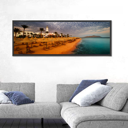 Sharm El Sheikh Beach at Dusk Wall Art