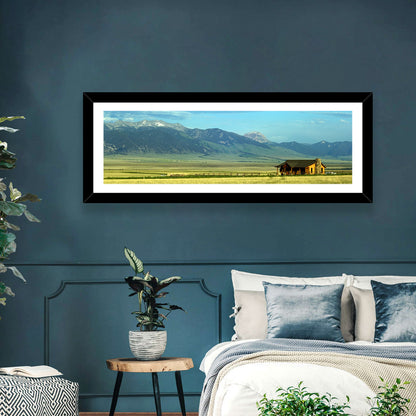 Montana Mountain Ranch Wall Art