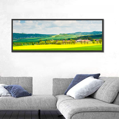 Czech Rapeseed Fields Wall Art