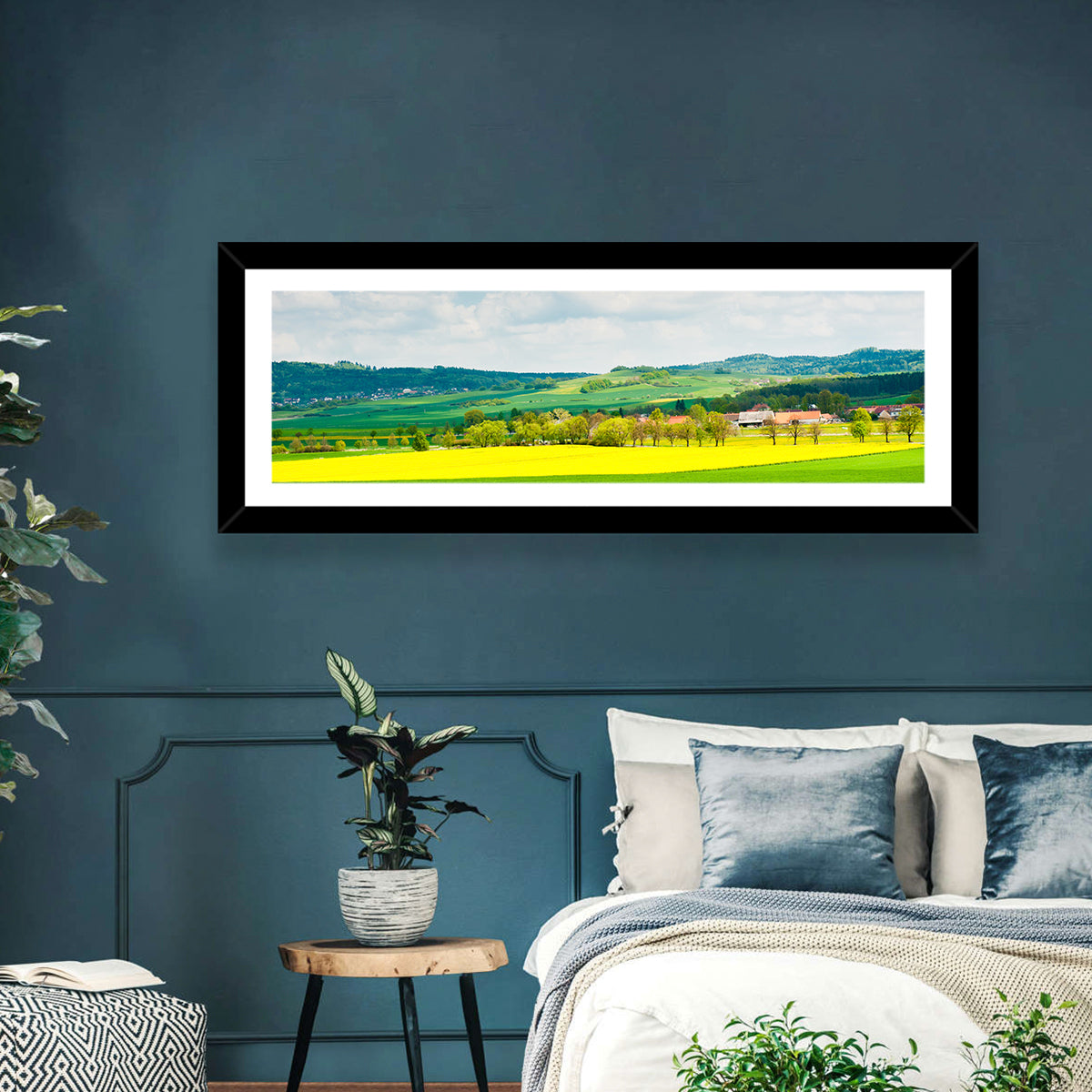 Czech Rapeseed Fields Wall Art